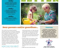 Parent/Guardian Newsletter | Kid Skill Sheet – April 2022
