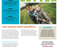 Parent/Guardian Newsletter | Kid Skill Sheet – May 2022