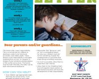 Parent/Guardian Newsletter | Kid Skill Sheet – September 2022