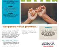 Parent/Guardian Newsletter | Kid Skill Sheet – February 2023