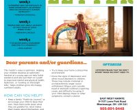 Parent/Guardian Newsletter | Kid Skill Sheet – August 2023