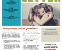 Parent/Guardian Newsletter | Kid Skill Sheet – July 2025