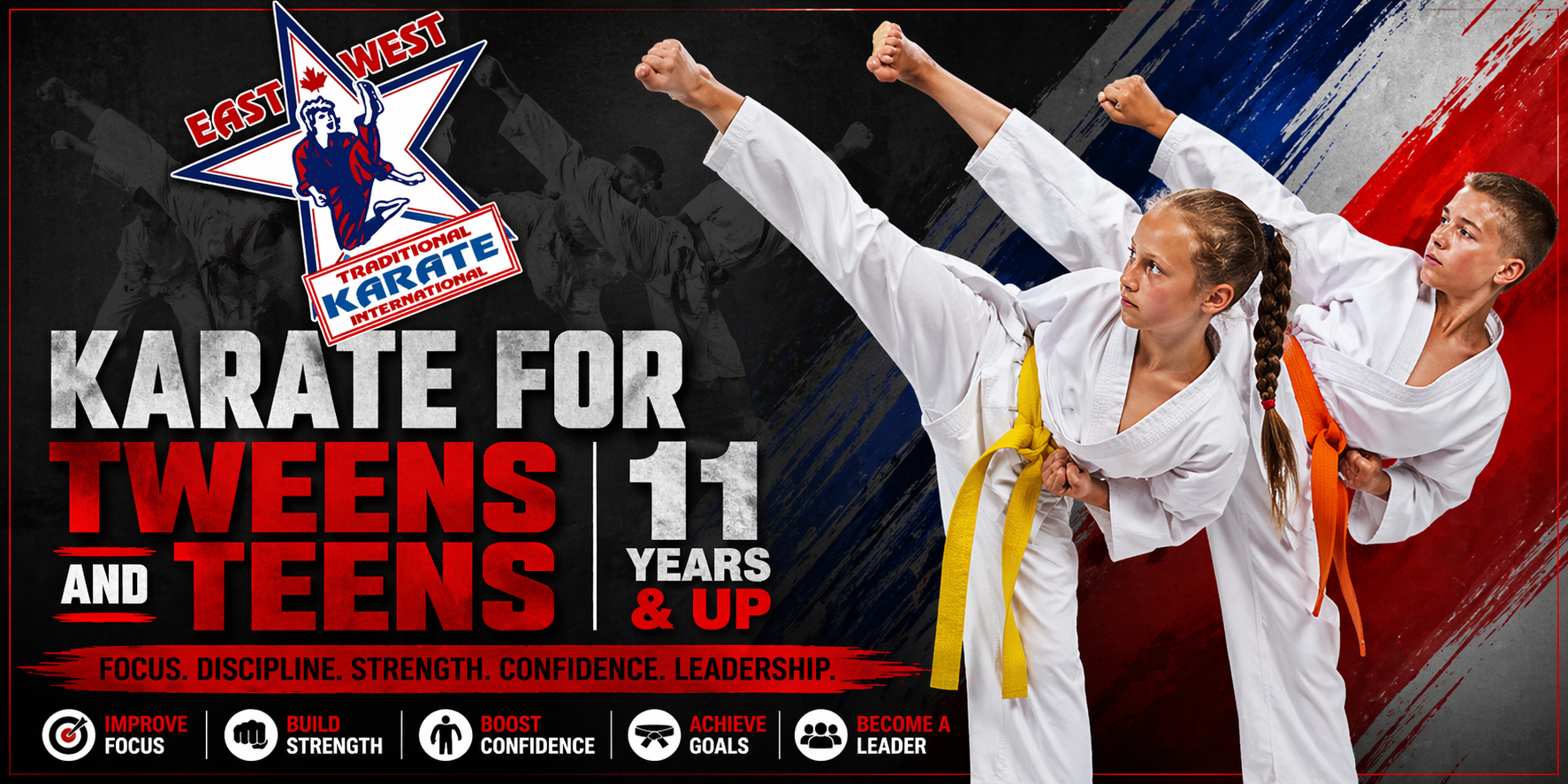 Karate For Tweens And Teens 11 Years & Up